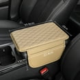 thumbnail image 2 of CanGong Upgraded Car Center Console Cover Microfiber Leather Car Armrest Cover Cushion With 2 Storage Bags Universal Car Armrest Storage Car Interior Accessories For Most Vehicles Cans for Cars Suv, 2 of 7