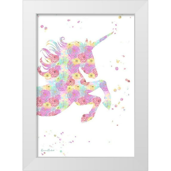 Murdock, Ramona 14x18 White Modern Wood Framed Museum Art Print Titled - I Feel Pretty