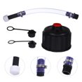 thumbnail image 2 of KAKOWELY 1 Set Racing Gas Jug Cap Racing Oil Filler Hose Vent Can Cap With Hose Kits For Gasoline Container Tank Gas Jug Replacement,13.39X"X1.18"X1.18", 2 of 4