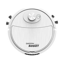 Smart Robot Vacuum Cleaner Toy Auto Floor Cleaning Simulation with Side Brush Mop for 3-8 Years Pet Play Gift