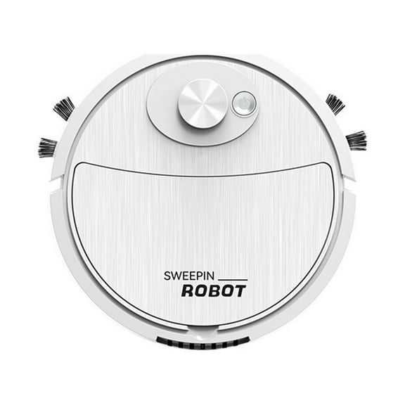 Smart Robot Vacuum Cleaner Toy Auto Floor Cleaning Simulation with Side Brush Mop for 3-8 Years Pet Play Gift