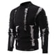thumbnail image 1 of pstuiky camisas de manga larga para hombre, Suéter de cuello redondo con bloques de color para hombre, suéter de punto, suéter de manga larga cálido e informal para hombre top de hombre xl, 1 of 7