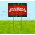 thumbnail image 1 of Christmas Spectacular (18" x 24") Yard Sign, Includes Metal Step Stake, 1 of 6