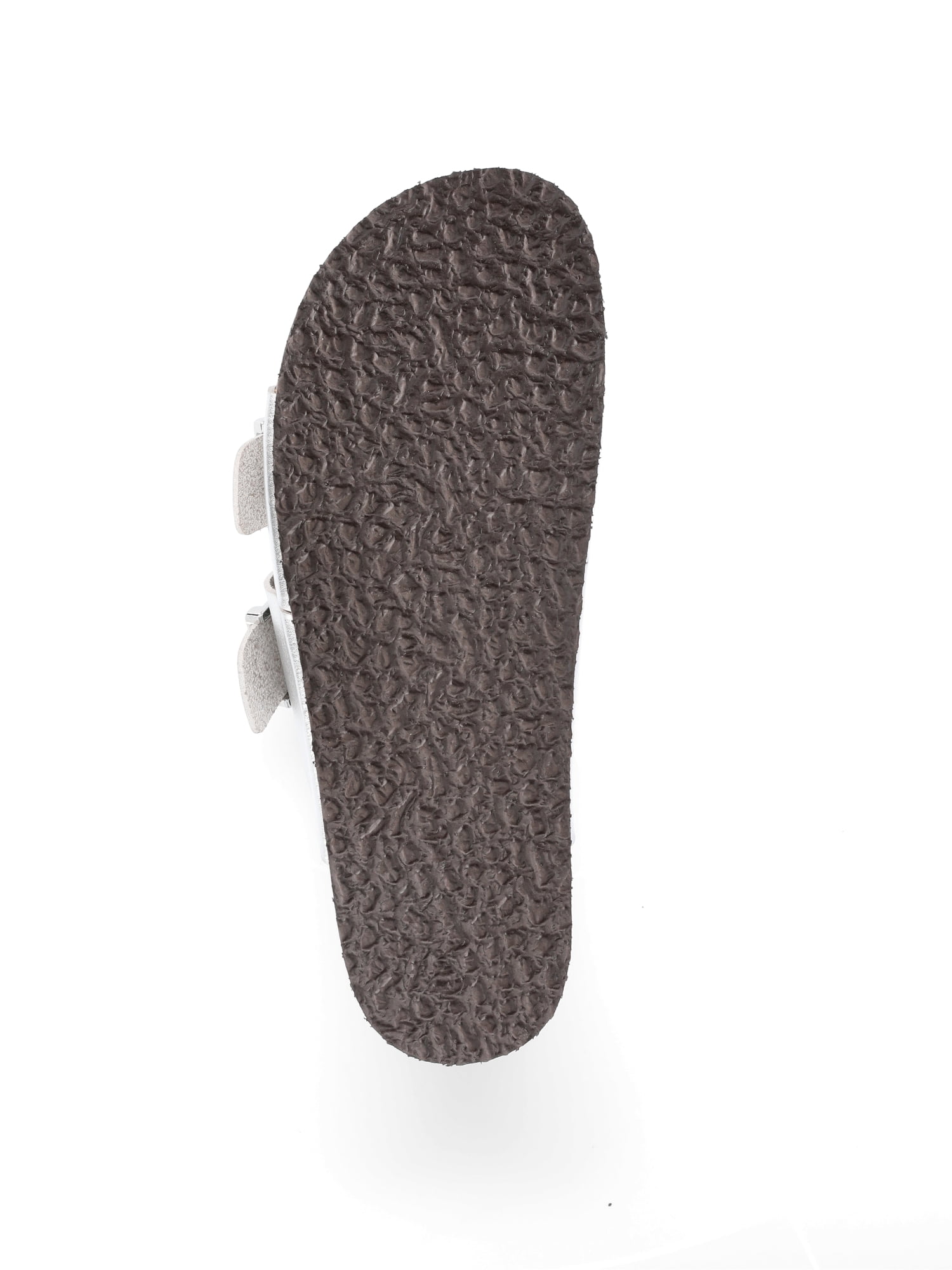 Time and Tru Women's Footbed Slide Sandals, Wide Width Available