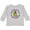 AC-Heather Grey, variant on Inktastic Mardi Gras Party Alligator Boys or Girls Long Sleeve Toddler T-Shirt