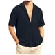 thumbnail image 1 of Hawaiian Shirt For Men, Men's Vintage Button Down Bowling Shirts Short Sleeve Summer Beach Shirt M, 1 of 5