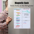 thumbnail image 4 of Mr. Pen- Magnetic Dry Erase Weekly Calendar for Fridge, 14.7 x 11.8", Weekly Dry Erase Board, 4 of 8