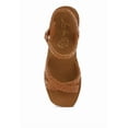 thumbnail image 4 of London Rag Sephone Woven Square Toe Womens Wedges, 4 of 9