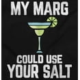 thumbnail image 2 of My Margarita Could Use Your Salt Long Sleeve TShirt Men Women Brisco Brands S, 2 of 6