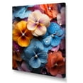 thumbnail image 2 of Designart "Medley Of Vibrant And Colorful Pansies II" Pansies Wall Art Prints, 2 of 7