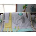 thumbnail image 4 of Friendly Forest Baby 2-Piece Crib Bedding Set, Quilt, Sheet, Dust Ruffle (Quilt and Crib Sheet,  come with a dust ruffle as gift), 4 of 5