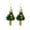 B, variant on Jewelry VerPetridure Women Earrings Christmas Earrings Cute Festive Jewelry Ear Wrap