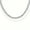 Silvery, variant on 3mm Moissanite Tennis Necklace | tennis chains | chunky gold necklaces 18K gold-plated 3mm Moissanite Tennis tennis necklaces Women's Men's tennis chains | chunky gold necklaces, platinum necklaces