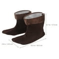thumbnail image 3 of FRCOLOR 1 Pair Breathable Rain Boot Liners Outdoor Hiking Socks for Hunters, 3 of 10