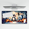 thumbnail image 4 of Happy Halloween Vampire Ragdoll BOO with Pumpkins Fun and Spooky Desk Mat Full Keyboard Mouse Pad Cat Lover Kitten Owner Gifts Idea Large Mousepad - 00018, 4 of 5