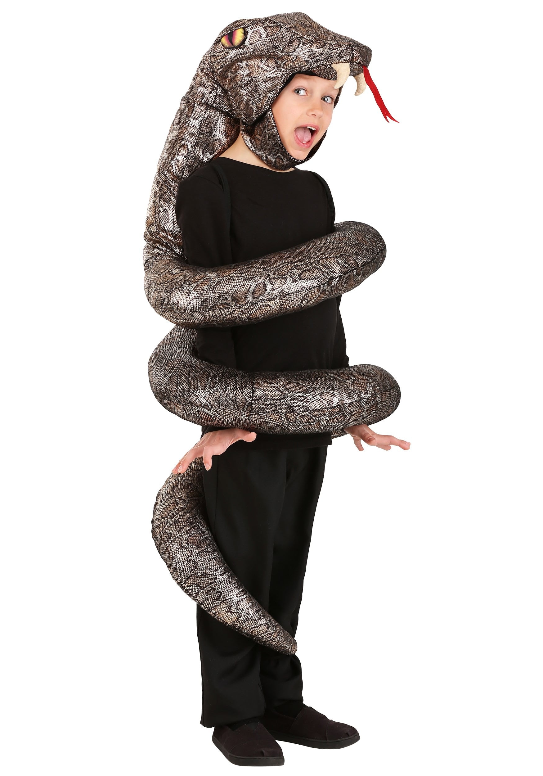 Girls Child Slither Snake Child Costume Walmart
