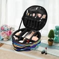 thumbnail image 6 of BZSMCE Makeup Bag Large Travel Cosmetic Bag with Adjustable Dividers Fashion Cosmic Brightness Printed, 6 of 7