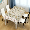 thumbnail image 4 of Yayeee Tablecloths 54" x 54" Rectangle Wrinkle Resistant Party Table Cover, Birds Sunflowers, 4 of 8