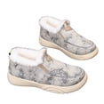 thumbnail image 5 of Willtoo Women's Winter Slip-On Boots Plush Lined Comfort Shoes Upper Warm House Shoes for Indoor Outdoor Use, 5 of 5