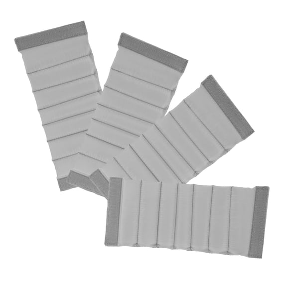 OUNONA 4-Pack Grey Camera Bag Divider Inserts with Shockproof Padding for and Mirrorless Camera Lens