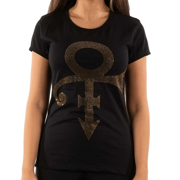 Prince T-Shirt Orné du Symbole du pour Femme