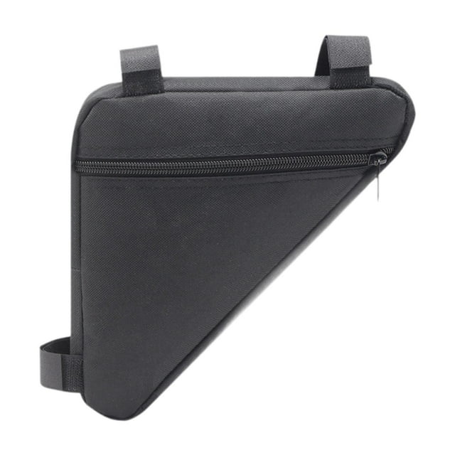 Bolsa de almacenamiento para cuadro de bicicleta, resistente a los laterales, para ciclismo, accesorios, bicicletas, triángulo negro