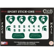 Color Club Sport Stick-Ons, Michigan State, 20 pc