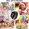 thumbnail image 7 of Eurhowing 4G Kids Smart Watch, Waterproof Kids Phone Watch, 2-Way Video Call, SOS Alert, Parent Control, Gift for Boys Girls Ages 3-12 (Black), 7 of 7