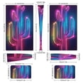 thumbnail image 3 of Skin Sticker for PS5 Slim Standard PS5 Pro Disc Digital Edition Console and Controllers Decals for Playstation 5 (Neon Cactus ,PS5 Pro Standard), 3 of 5