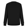 thumbnail image 4 of Christmas Shirts for Women Xmas Tree Print Sweatshirt Casual Round Neck Long Sleeve Pullover Holiday Party Pullover pullover hoodie, 4 of 7