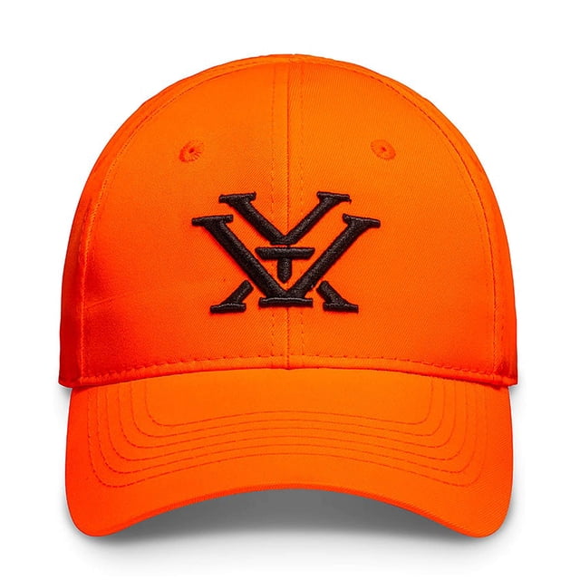 Gorra Snapback de Caza Vortex Naranja Llama Ajustable