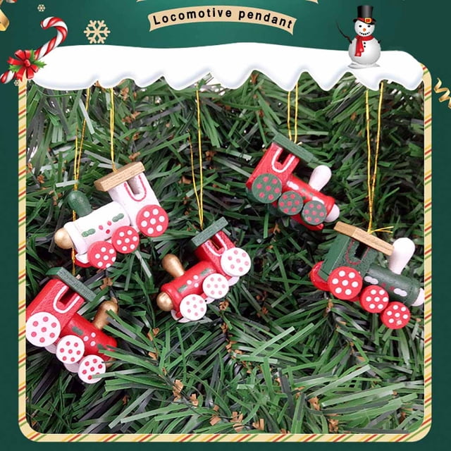 onlyliua Liquidación Juego de 6 Adornos En Exquisitos de Moda para Árbol de Navidad.