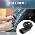 thumbnail image 2 of Unique Bargains Fog Light Bulb Holder Socket 1445 H1 for Automotive Car Vehicle Plastic Black, 2 of 6
