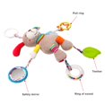 thumbnail image 2 of Plush Toy Cartoon Animal Teether Hanging Ornament for Bed Stroller AN88 heqiyong toy, 2 of 2