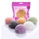 thumbnail image 5 of Esponja para lavarse la cara Qarigey almohadillas exfoliantes verde, 5 of 6