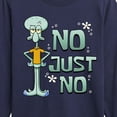 thumbnail image 3 of SpongeBob SquarePants - No Just No - Toddler & Youth Long Sleeve Graphic T-Shirt, 3 of 6