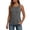 RYE1-Dark Gray, variant on Racerback Tank Tops for Women Scoop Neck Sleeveless Workout Shirts Summer Casual Slim Fitted Gym Yoga Vest