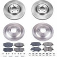 thumbnail image 3 of PowerStop Front and Rear Stock Replacement Brake Pad and Rotor Kit Fits: KIA Select Models KOE8003, 3 of 8