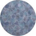thumbnail image 2 of Addison Rugs Mayfield Premium Machine Washable Transitional Floral Blue Round Rug, 8' x 8', 2 of 6