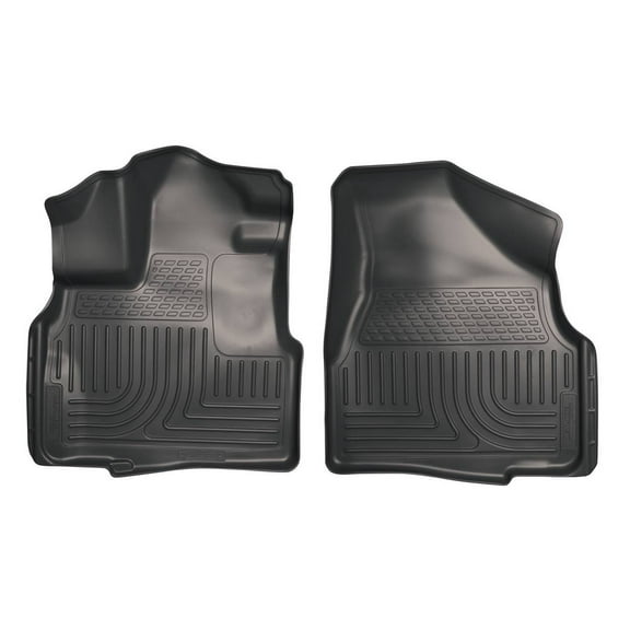 Husky Liners 18881 Weatherbeater Floor Mats Fit 2011-2017 Honda Odyssey Front Row Liners 2pc Black