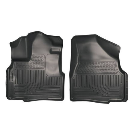 Husky Liners Weatherbeater Floor Mats | Fits 2011 - 2017 Honda Odyssey | Front Row, 2-pc Black - 18881