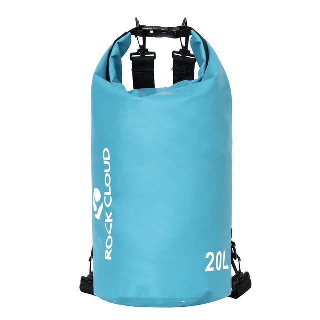 Bolsa estanca ROCK CLOUD 20L impermeable, azul lago