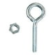 thumbnail image 1 of Armella Con Tuerca Hillman Acero Plata 3/16"X2" 2Pzs, 1 of 3