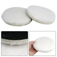 thumbnail image 2 of 2pcs 5/6/7 inch Wool Buffing Polishing for Pads Bonnets Sanding On Car Buffer 6 inch, 2 of 9