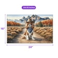 thumbnail image 5 of Welcome Fall Western Cowboy Cavalier King Charles Spaniel Enjoys Majestic Autumn Doormat Dog Lover Gifts Indoor Outdoor Welcome Mat - 01007, 5 of 5