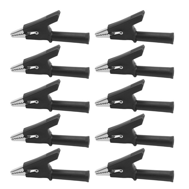 Clip de cocodrilo para cable, 10 piezas Clip de cocodrilo para prueba Clip de cocodrilo Diseño exquisito