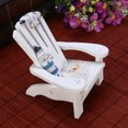 thumbnail image 3 of Miangastore Handmade Chair White Wood 4Pcs 11x9.5In For Home Decor And Photo Session, 3 of 8