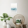 thumbnail image 2 of Wynwood Studio Prints Mitad Sea Vertical Nautical and Coastal Coastal Wall Art Canvas Print Blue Teal 13x19, 2 of 3