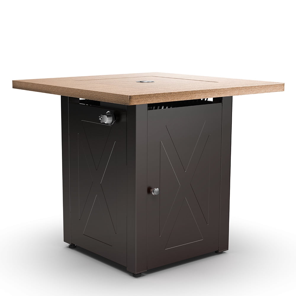 Legacy Heating 28" Square 50000 BTU Propane Fire Pit Table