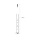 thumbnail image 2 of Cepillo de Dientes Eléctrico Inteligente con 6 Modos de Limpieza, 4 Cabezales, Resistencia Al Agua Ipx7, Temporizador de 2 Minutos, Recargable Por Usb, para Adultos, Blanco, Negro y Rosa., 2 of 5
